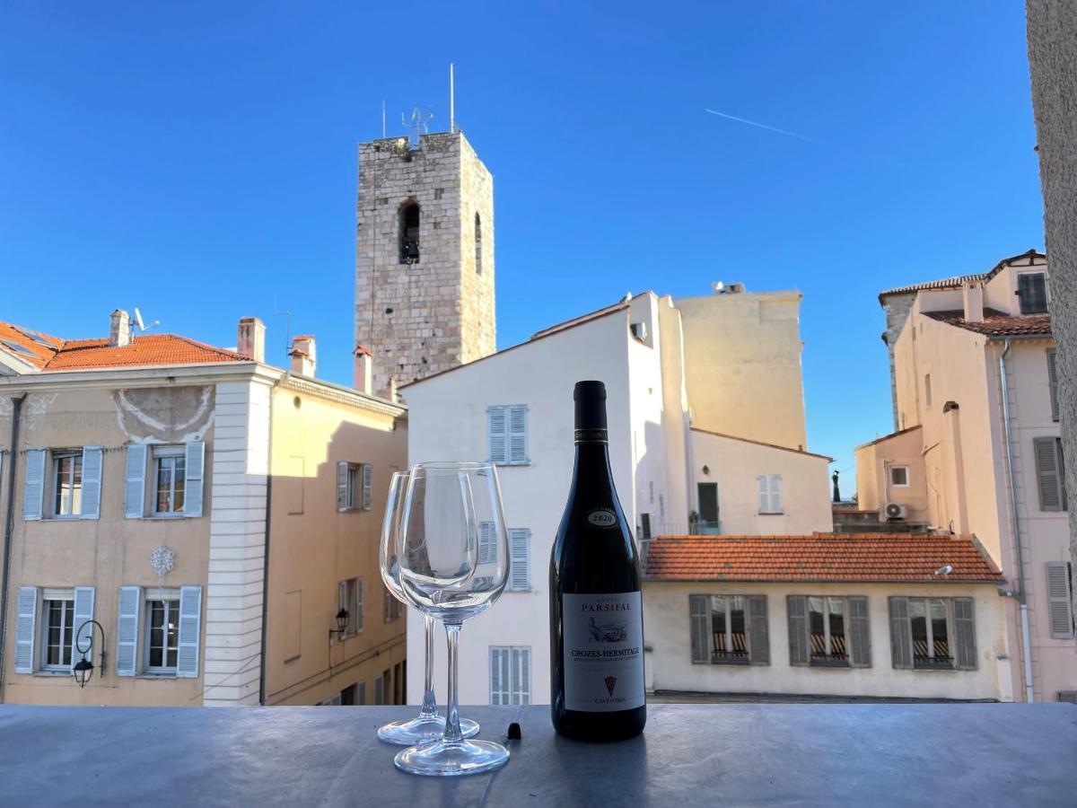 Nice Renting - Massena - Loft - Heart Of Vieil Antibes - The Market With Sea View Bagian luar foto